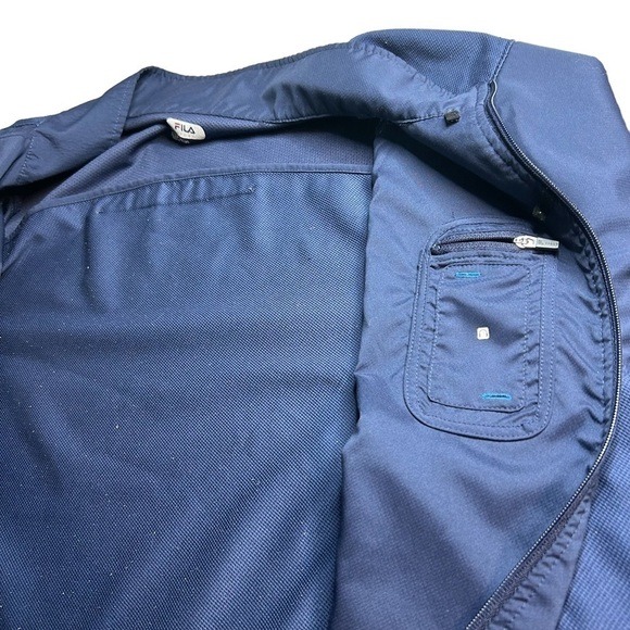 Fila Sport Women’s Lightweight Track Windbreaker Jacket Sz XL - Picture 8 of 11